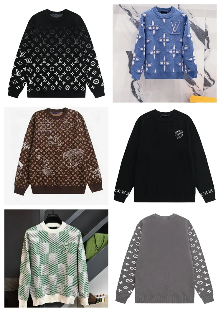  LV sweater 18 Styles]