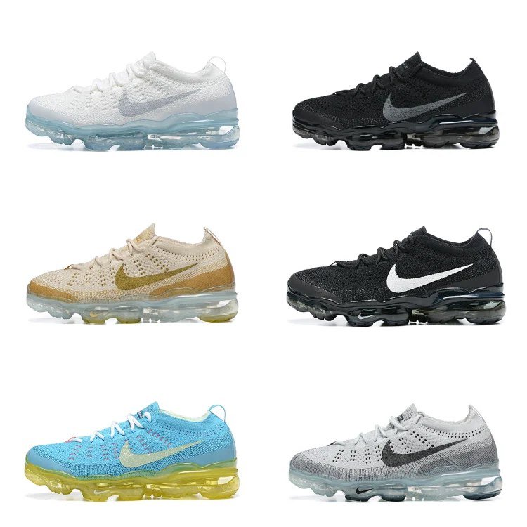 Nike VaporMax 2023 sports fitness mesh low-top casual city commuter running shoes