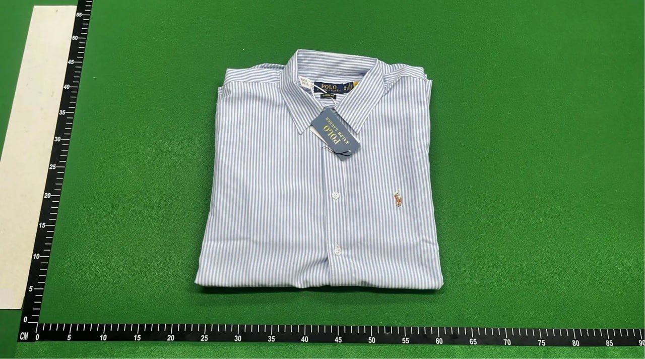 RL Striped oxford shirt for men and women（