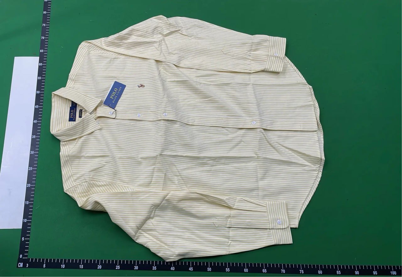 RL Striped oxford shirt for men and women（