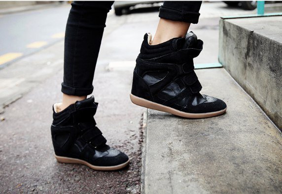  Wedge High Sneaker