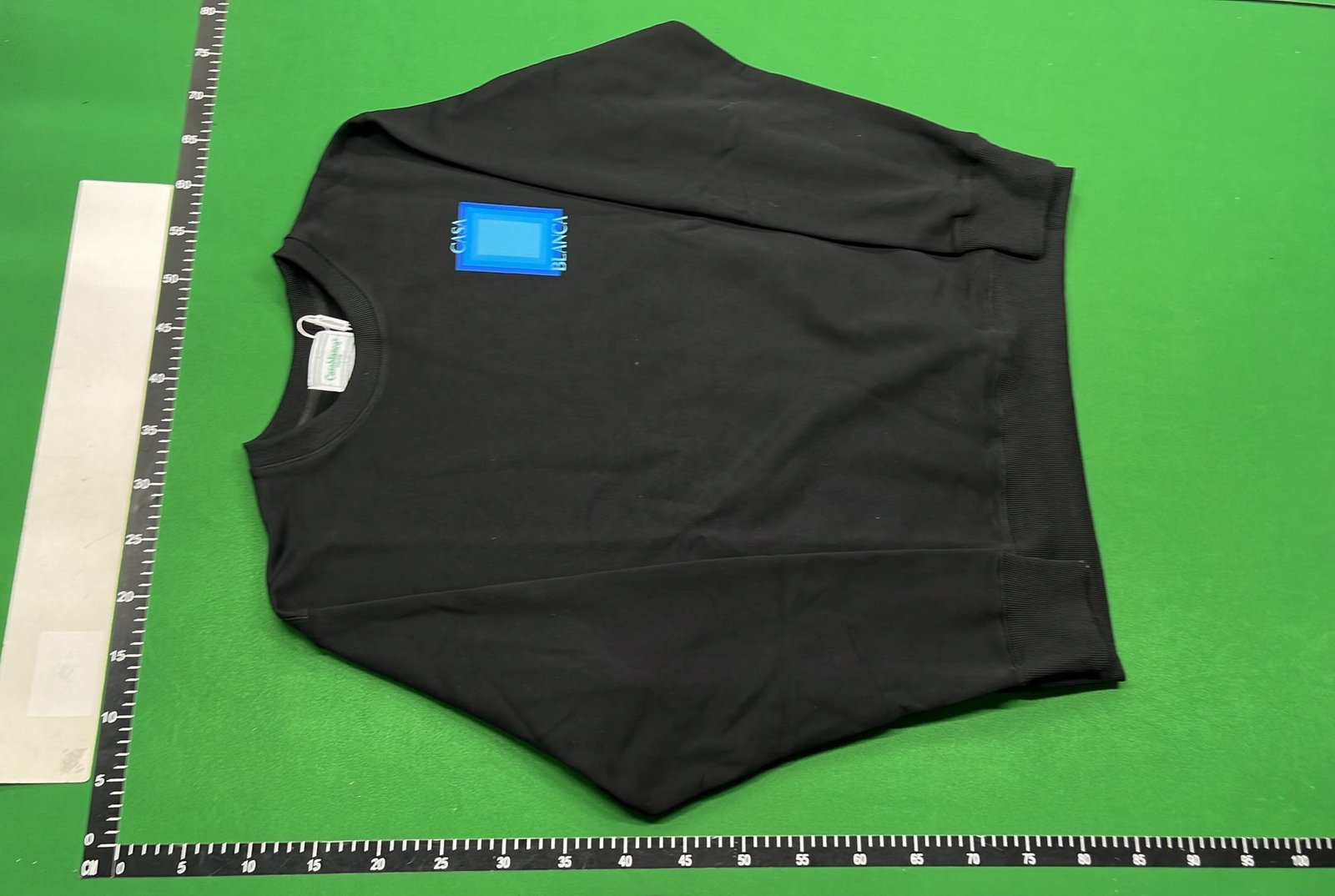 Casablanca Tennis Club Graphic Sweatshirt White