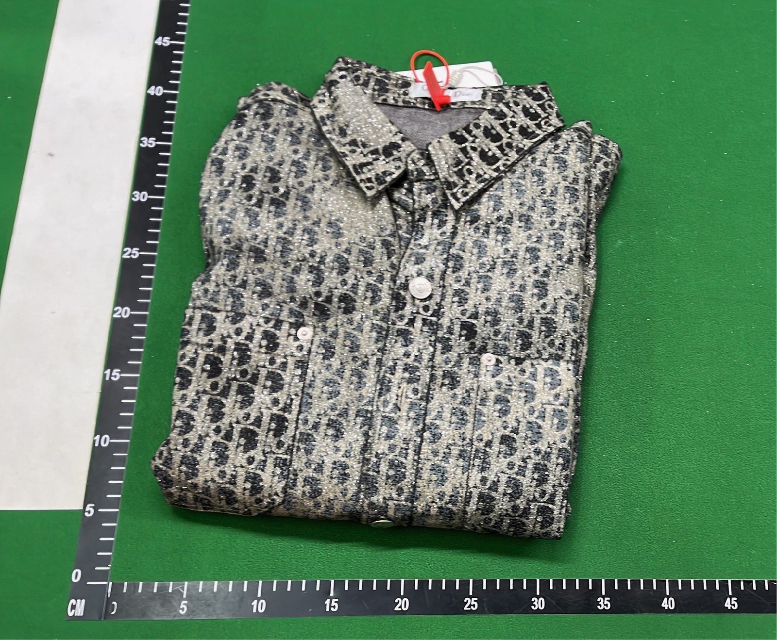 Champion Vintage Patterned Long Sleeve Shirt