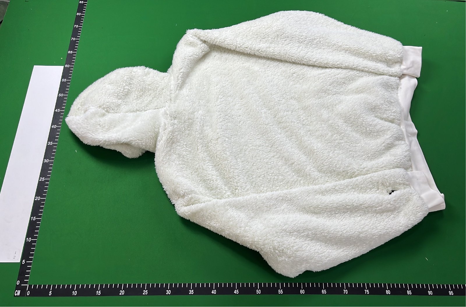 Ralph Lauren Polo White Fuzzy Hoodie for Men