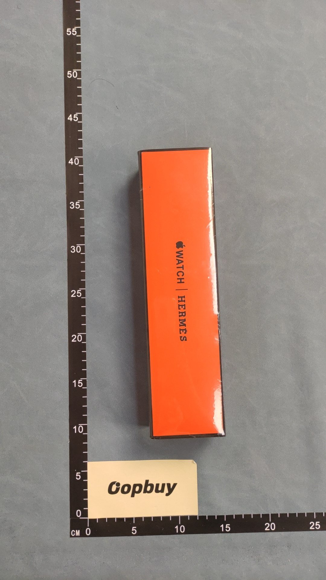 Hermès Apple Watch Series with Orange Leather Strap Smartwatch