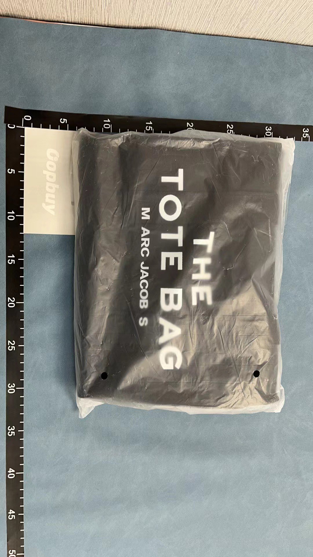  THE MARC JACOBS Tote Bag - Black Canvas Handbag with Adjustable Strap