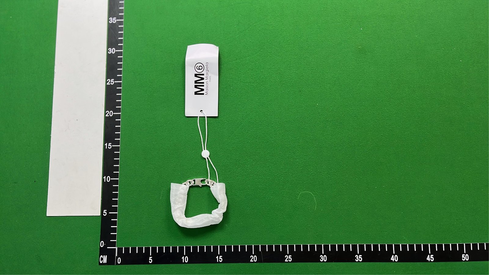 MM6 Silver Chain Necklace with Gift Box and Tag